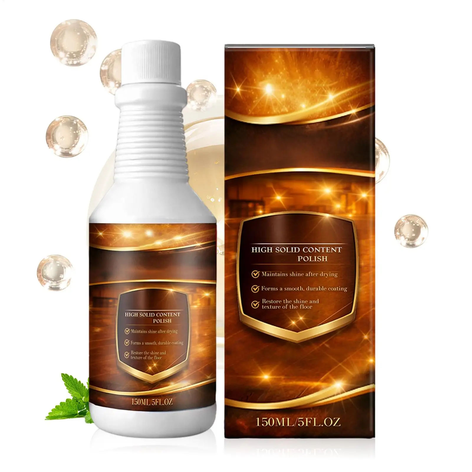 150ml Hardwood Floor Restorer High Gloss Polishing Cleaner Floor Cleaner Scratch Remover Agent For Restoration Refinishing