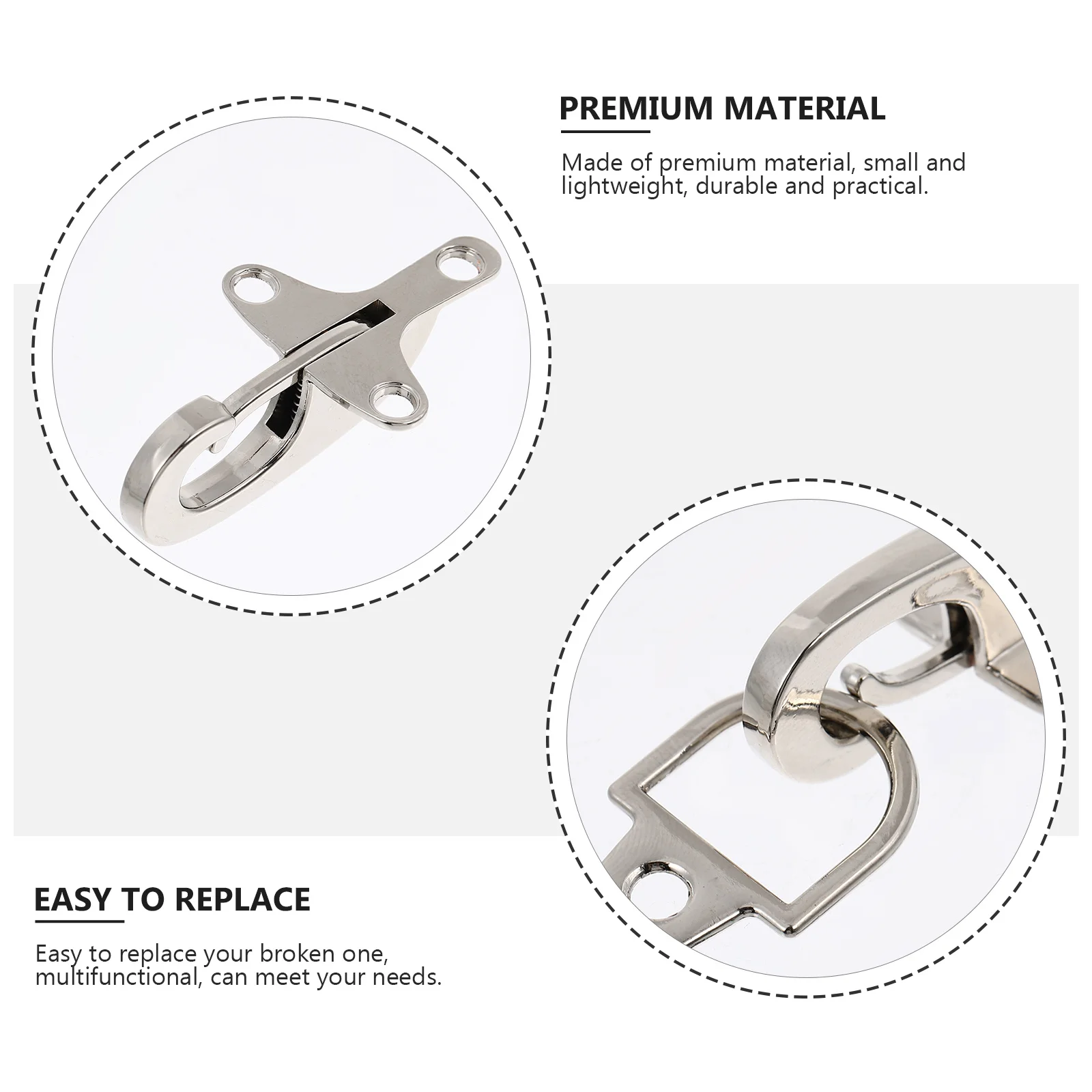 

Decorative Waist Belt Buckles 2 Pairs Airplane Style Metal Buttons Connector for Bag Strap Clothing DIY Zinc Alloy Clasps