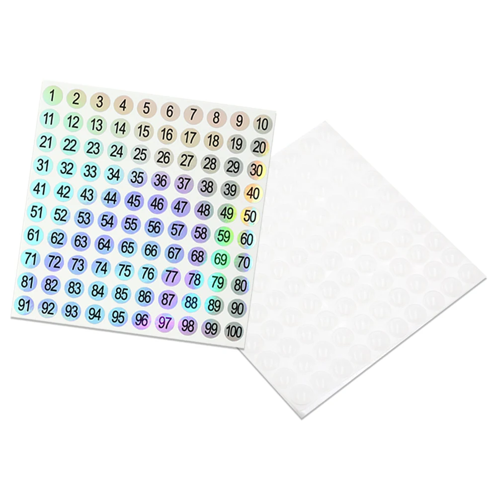 1–500 Zahlenaufkleber, 1 bis 500, selbstklebende Etiketten, Aufbewahrung, Organisationsaufkleber für DIY-Handwerk, Markierung, Nummerierung, Maniküre-Werkzeug – Detail 8