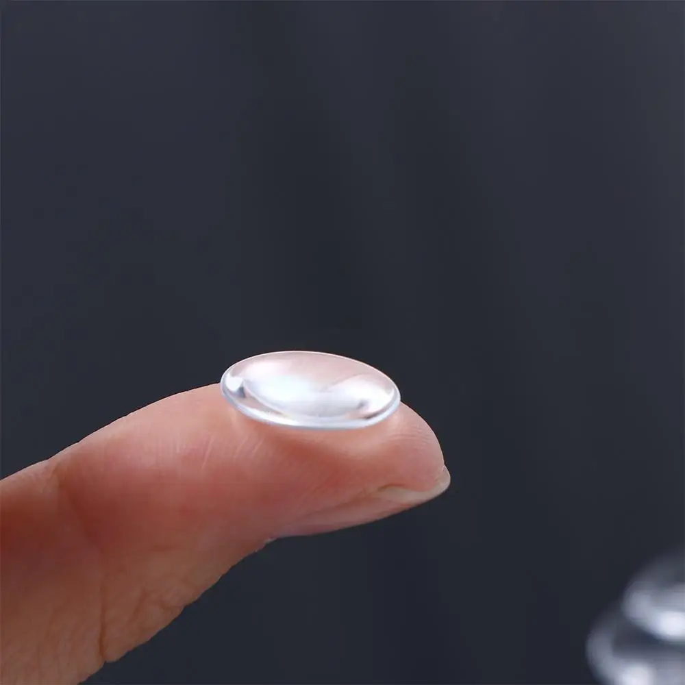 Dolls Accessories Clear Glass Flat Back 14mm Round Glass Doll Eyes Doll Eye Patch Glass Eye Chips Blyth Doll Eyes