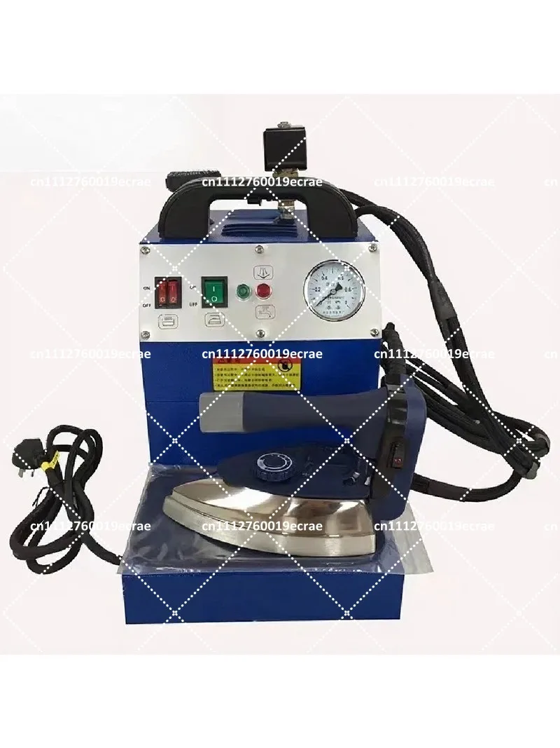 Industrial Steam Iron with Hanging Bottle, High-Power Electric Heating Boiler for Professional Use