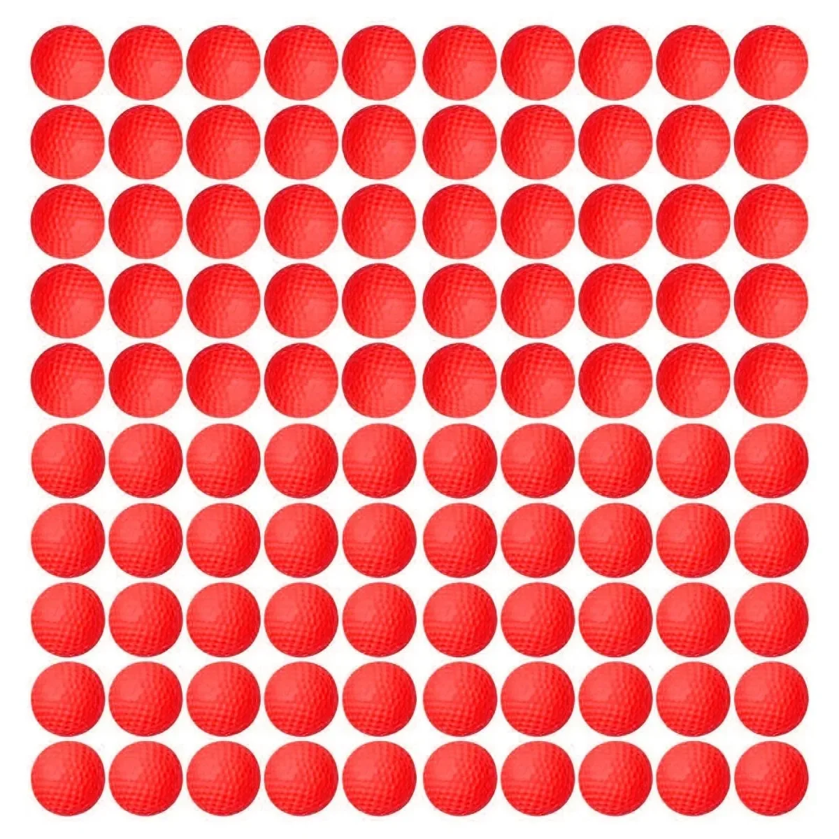 25/50/75/100 pçs rodadas espuma macia apollo recarga munição bola balas para série rival arma de brinquedo prática ao ar livre balas vermelhas
