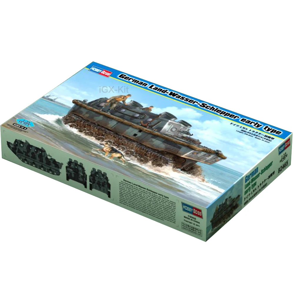 

Hobbyboss 82465 1/35 Scale German LWS Land Wasser Sch​lepper Early Type Vehicle Hobby Craft Toy Plastic Model Building Kit