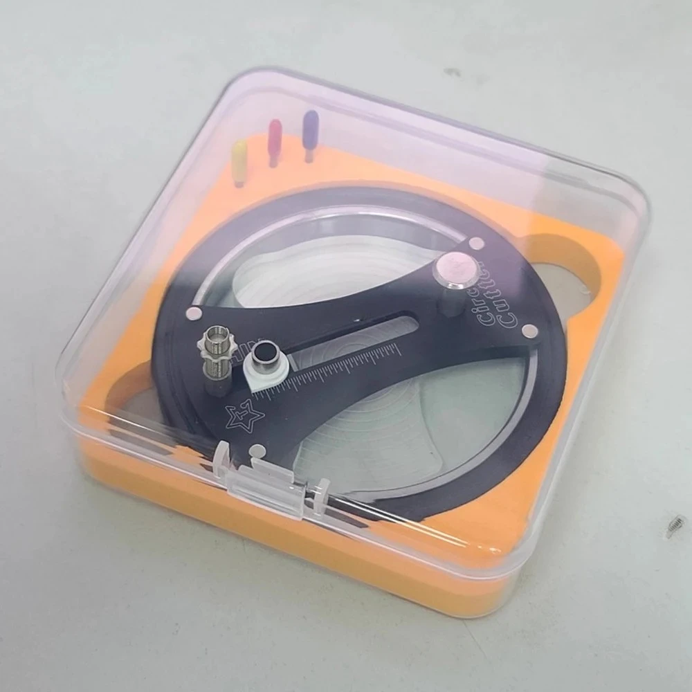 Precision Circle Cutter V2.0 – 0.5-55mm Hole Cutter Tool (Portable Magnetic) for Paper/Cardboard