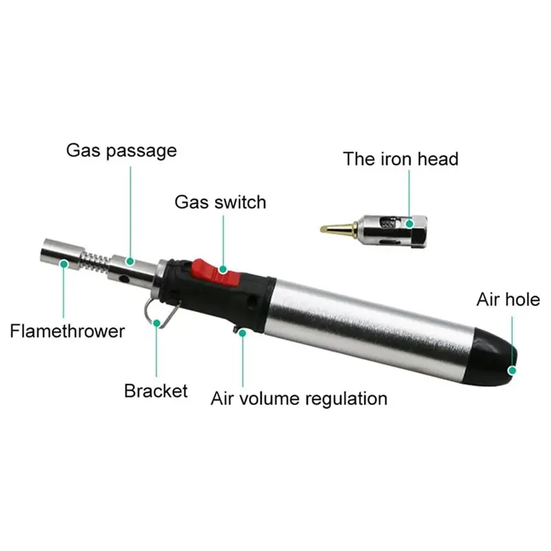 ABUG-For Electronics Jewelry Maintenance Vehicle Gas Welding Heat Pen Torch Cooking Blower