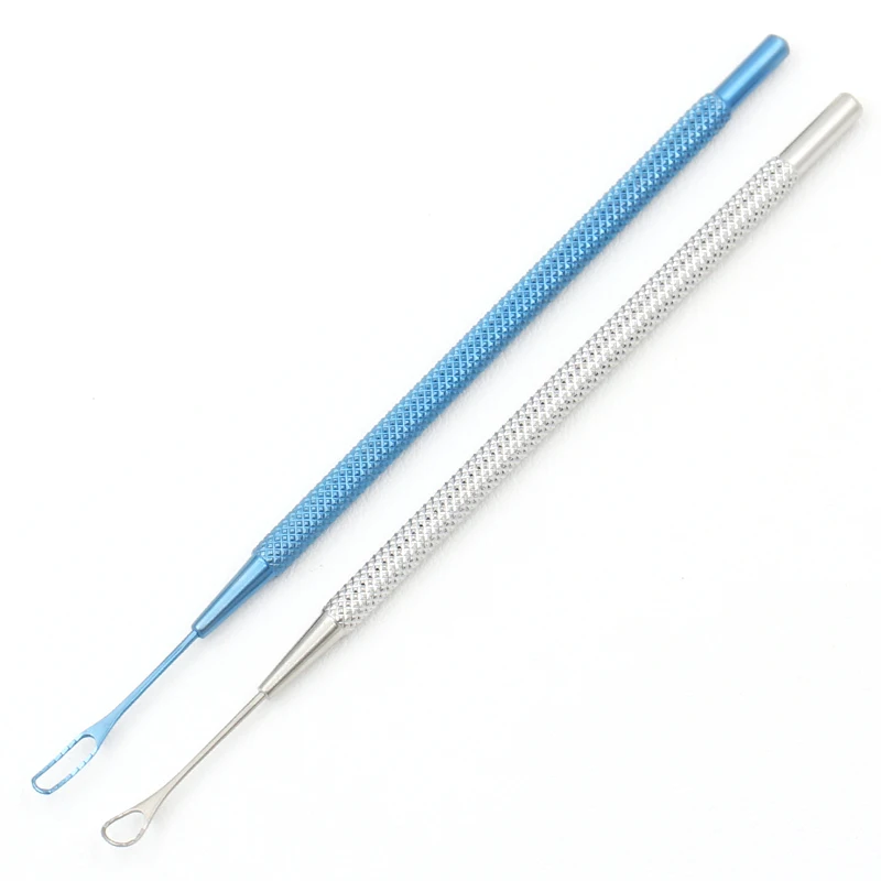 Ophthalmic Rinse Crystal Line Ring Ring Key Reticulator 3*8 5*7 Rod-Shaped Chicken Heart Type Microsurgical Instrument