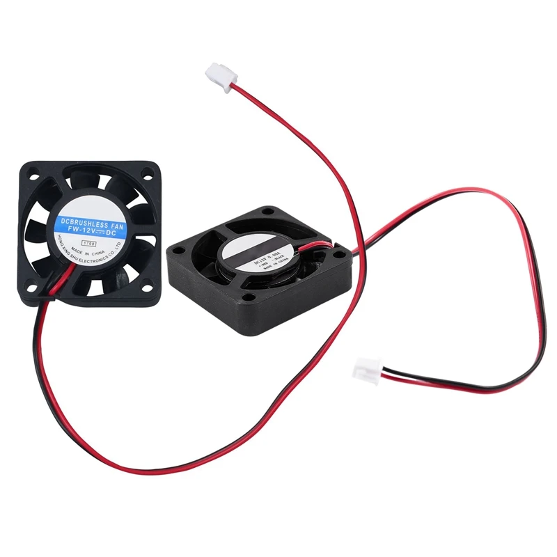 RISE-DC 12 فولت 0.1A 2 دبوس حالة الكمبيوتر وحدة المعالجة المركزية برودة مروحة التبريد 40 مللي متر X 40 مللي متر X 10 مللي متر & 4010 9 شفرة فرش تيار مستمر 12 فولت مروحة التبريد