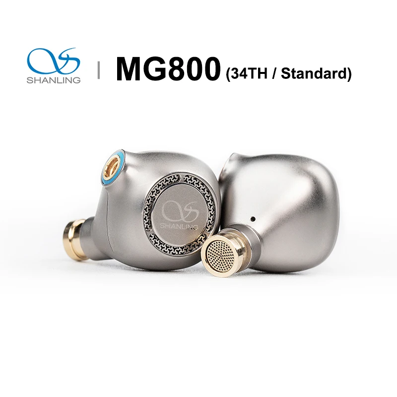 Shanling Mg800 34/стандарт, двойной динамический драйвер, наушники-вкладыши, полуоткрытый акустический дизайн, кабель Mmcx, штекер 2,5/3,5/4,4 мм, наушники-вкладыши Shanling Mg800 34/стандарт, двойной динамический драйвер, наушники-вкладыши, полуоткрытый акустический дизайн, кабель Mmcx, штекер 2,5/3,5/4,4 мм, наушники-вкладыши