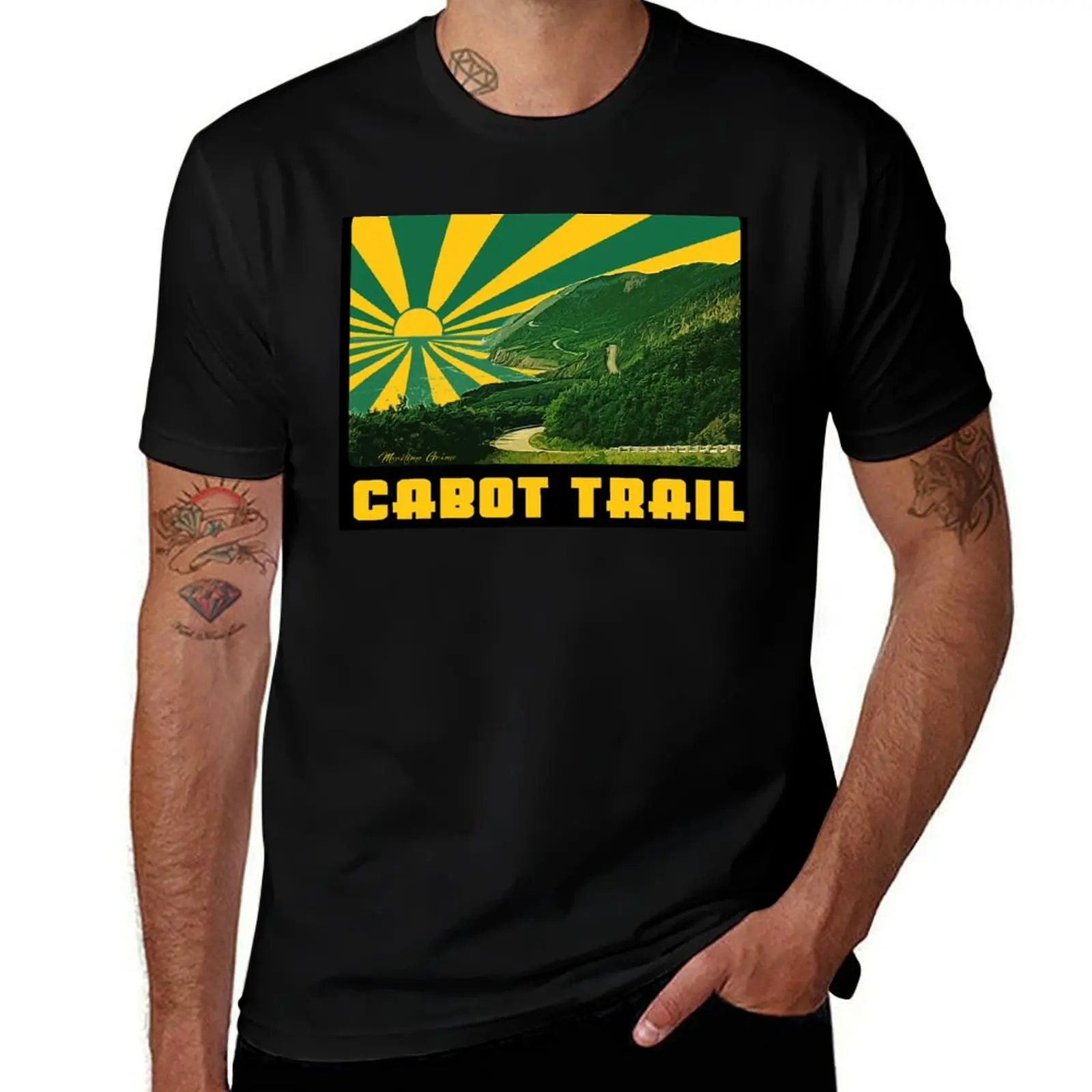 

Cabot Trail T-Shirt t shirt man casual t shirts for man slim fit T-Shirt