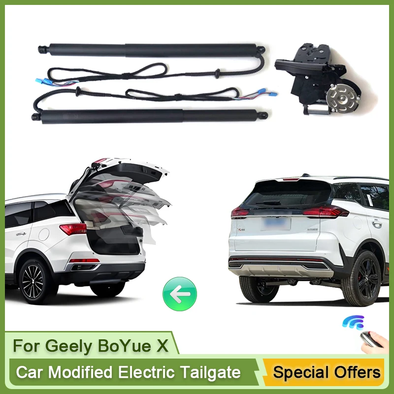 For Geely BoYue X 2022~2024 Car Electric Tailgate Tail Gate Strut Vehicle Power Rear Door Lifting System Kit for Trunk