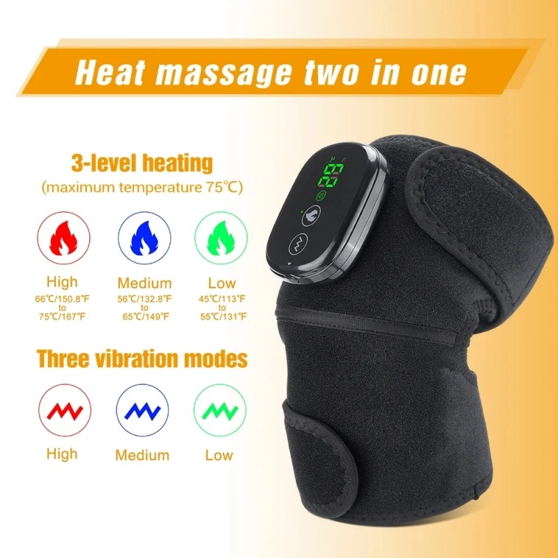 Knie Schouder Elleboog Pad Pijnbestrijding Massager Verwarming Warm Houden Vermoeidheid Hyperthermie Wrap Heet Kompres Behandelen Spasme Artritis