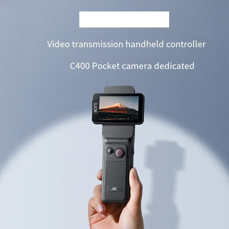 Original Remote Control Battery Handle For SJCAM C400 Action Camera Extended-Life Controller C400 Camera Battery Accessories