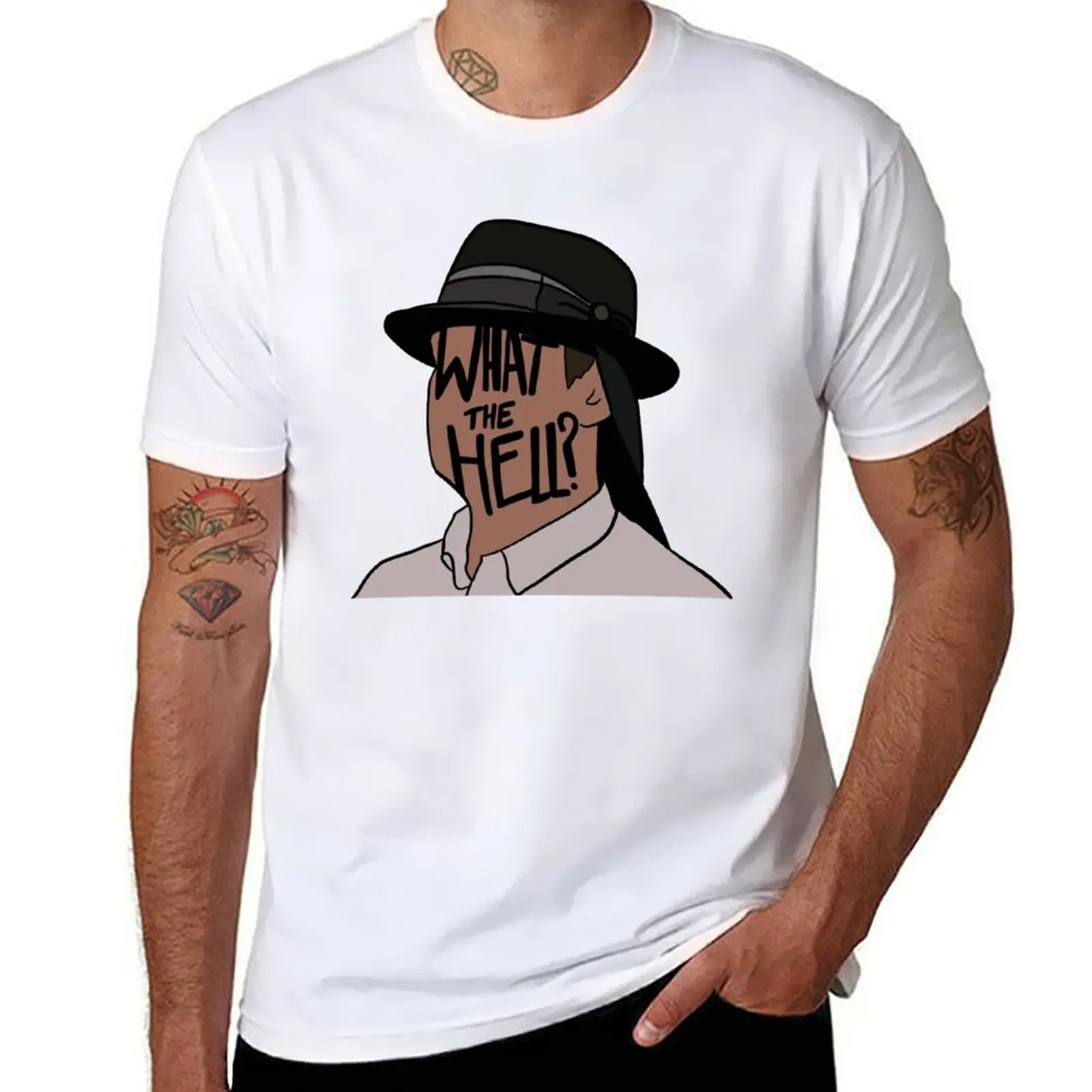 

Brian’s Hat T-Shirt t shirt men 100% cotton luxury brand graphic t shirts for man T-Shirt