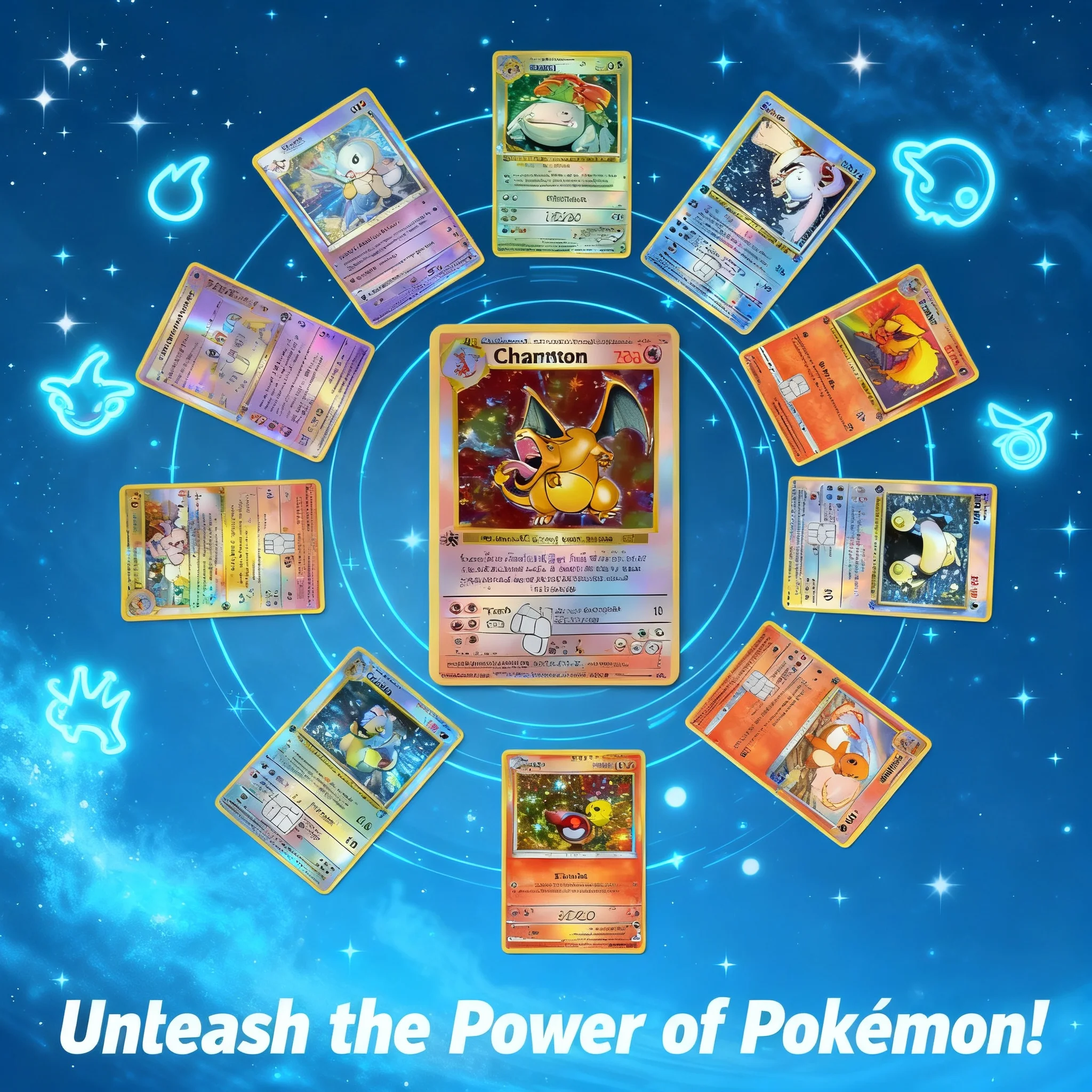 

Charizard Gyarados Venusaur Blastoise Mewtwo Squirtle Snorlax Pokemon Holographic Laser Film Skin Sticker For Credit Debit Card