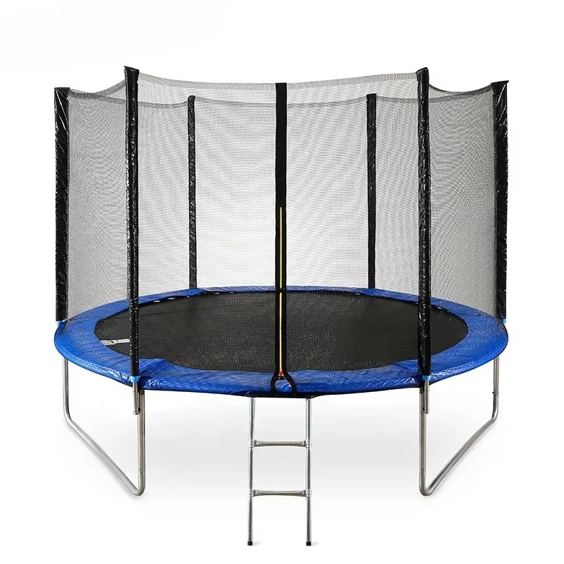 Customizable 8FT Round Outside Safety Net Jumping Bungee Trampoline for Outdoor Sports and Recreational Fitness Use