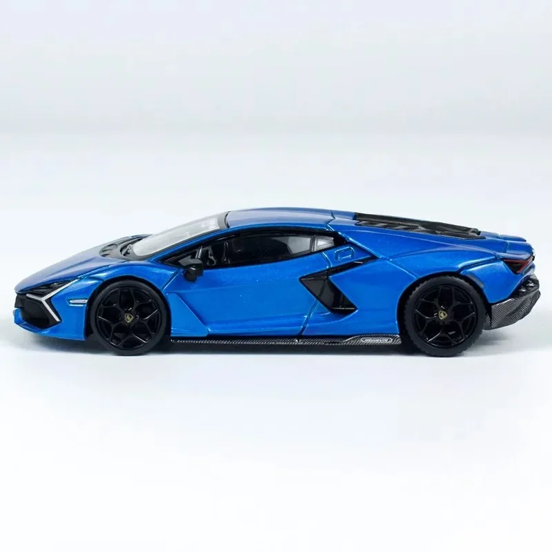 

MINI GT 1:64 Lamborghini Aventador Blue Die Cast Model - LHD Collection Gift for Car Enthusiastsmini gt