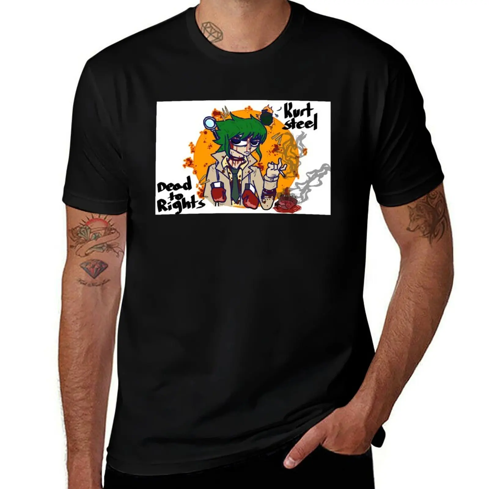 

Kurt T-Shirt Luxury man Clothing topping mens graphic t-shirts big and tall