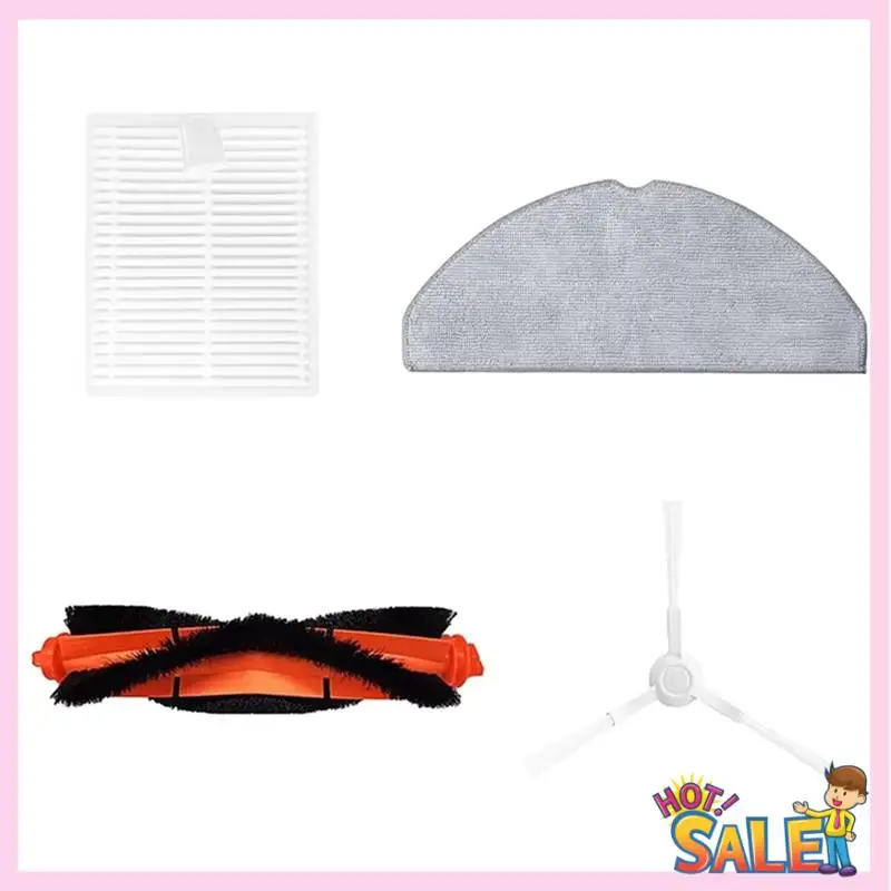 A88X อะไหล่ทดแทน ชุด เครื่องดูดฝุ่น ส่วนหลัก แปรงด้านข้าง ตัวกรอง HEPA อะไหล่อุปกรณ์เสริมทดแทน