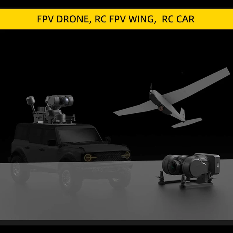 Caddx GM1 GM2 GM3 FPV Gimbal Head Tracking (geen camera) CaddxFPV voor FC FPV 19 mm camera Avatar HD-bril Drone autovliegtuig