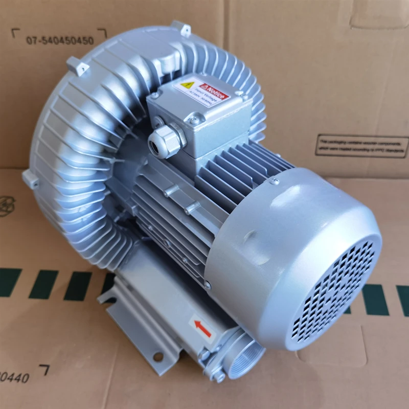 High-Pressure Fans EHS-429-2 1. 3kW 380V Vortex Air Pump Negative Pressure Taiwan Vacuum Blower