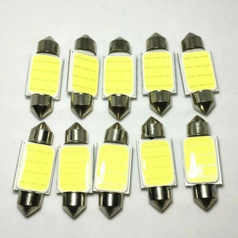 

10x C5W Festoon 31mm 36mm 39mm 41mm LED Light Bulbs for Kia Rio Sportage Picanto Stonic Ceed Hyundai i20 i30 ix35 Accent Elantra