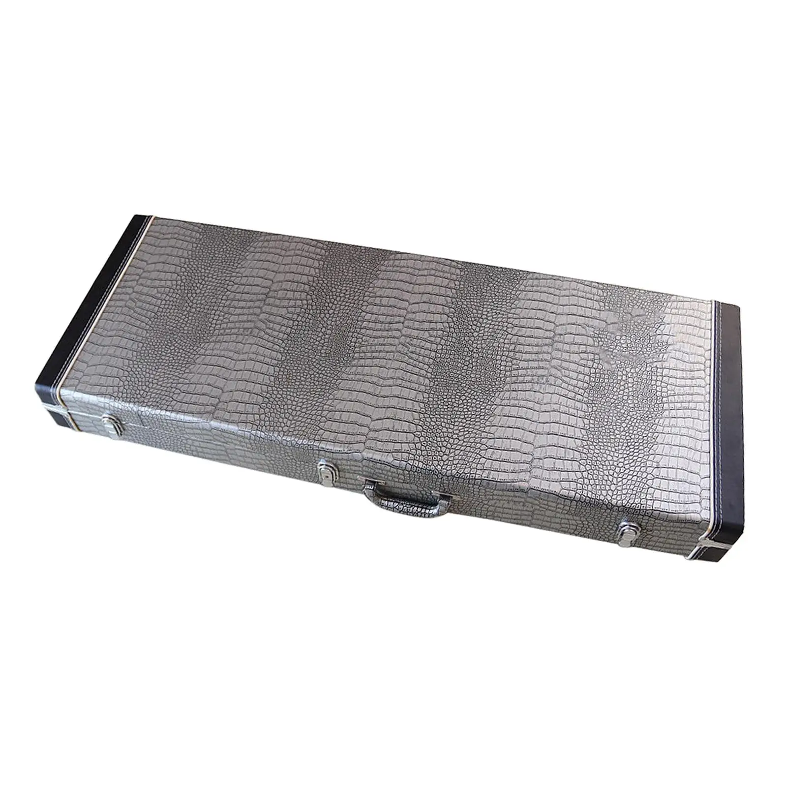 

Electric Guitar Hard Case Hard Shell Rectangle Locking Latch Impact Resistant Portable Square Hardshell Travel Carrying Case