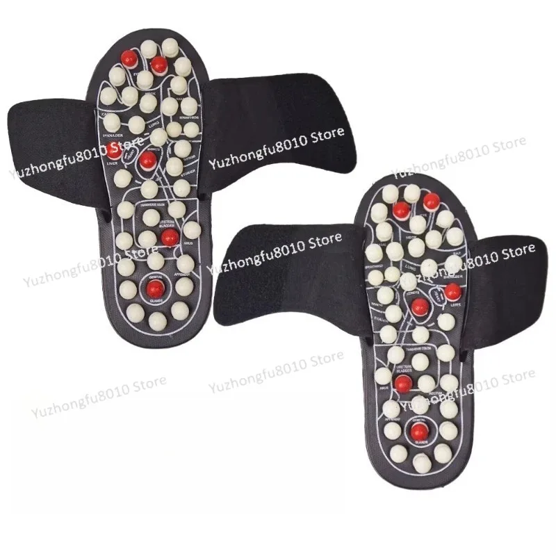 Foot Reflexology Massage Slippers Acupressure Point Mat Shoes Relief Foot Arch Heel Pain