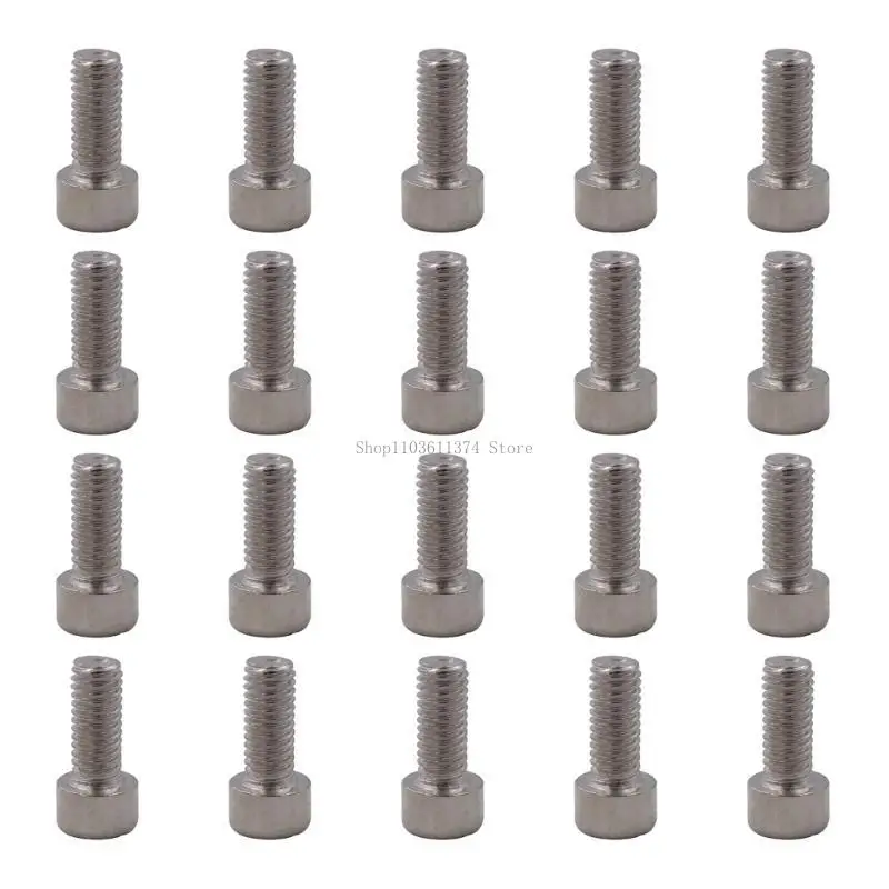 

20 Pcs Bike Water Bottles Cage Bolts Stainless Steel Bottles Holder Bolts Screw