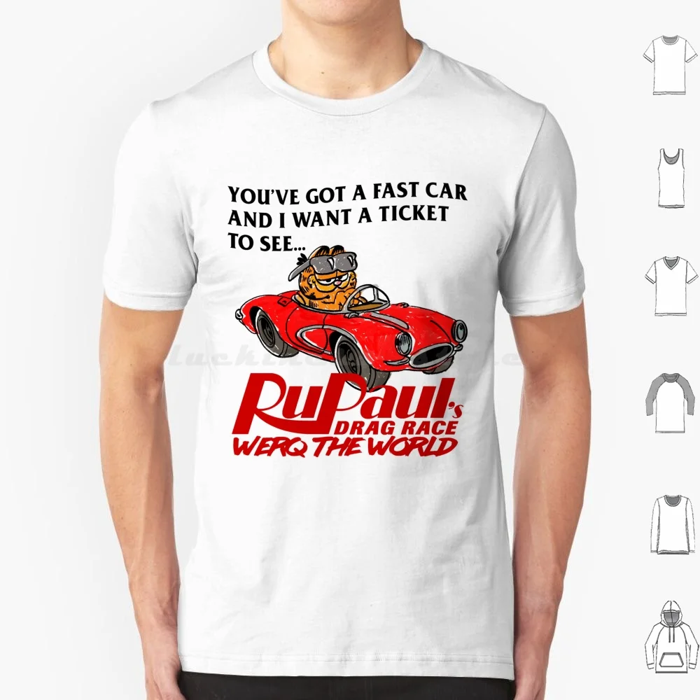 Fast Car T Shirt Cotton Men Women DIY Print
