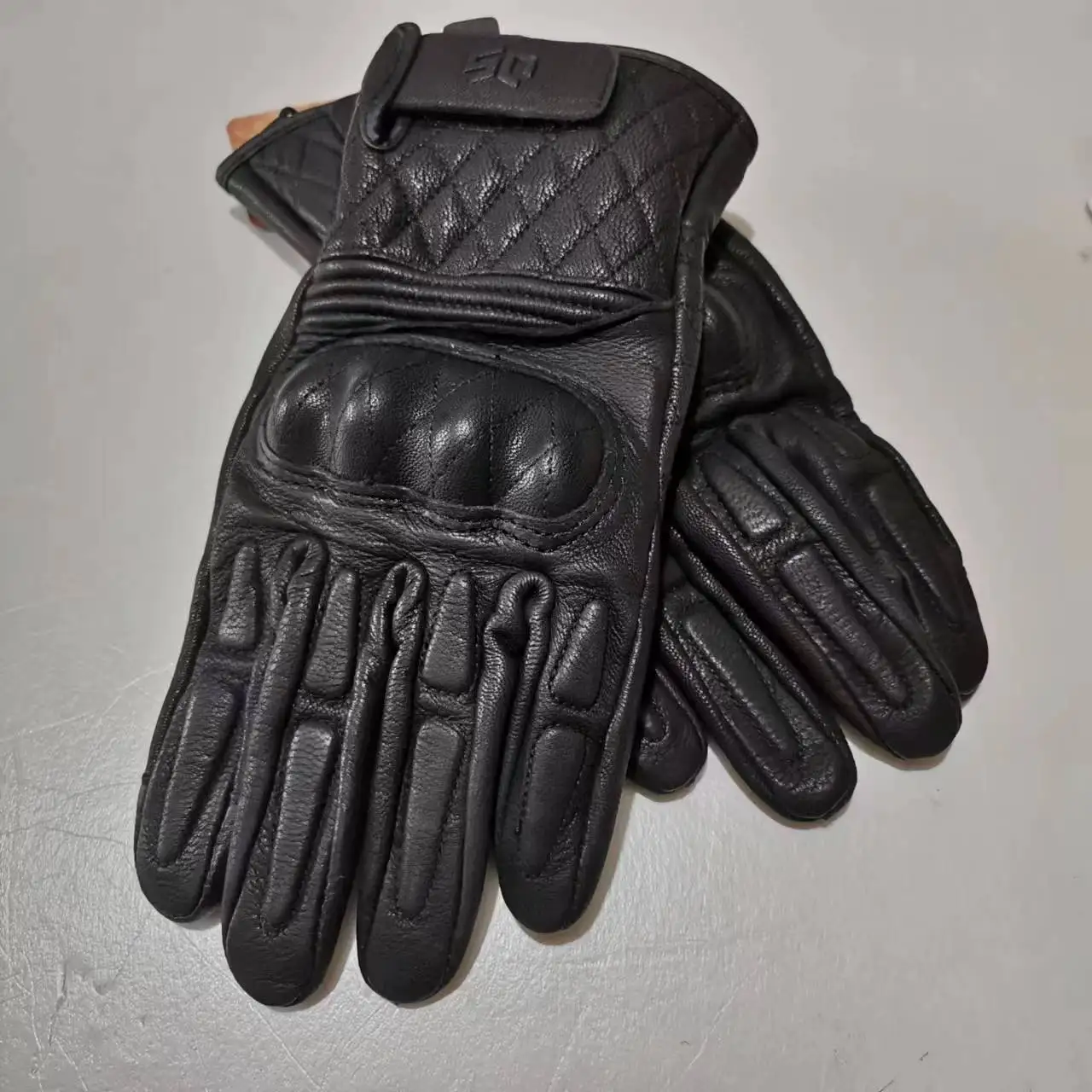 Motorcycle Gloves Men Women Moto Leather Carbon Cycling Gloves Motorbike Motorcross ATV Motor Gloves