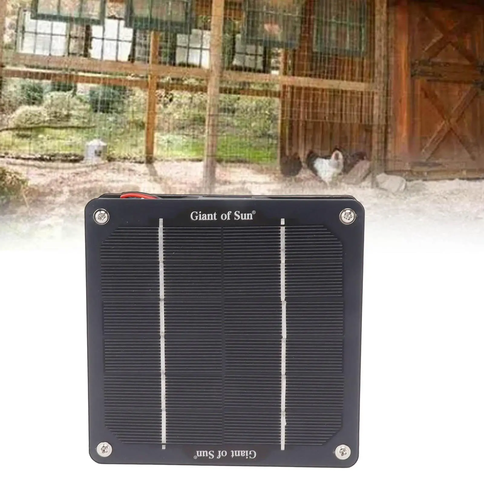 Ventilador de escape de invernadero portátil, ventilador de escape Solar, Panel Solar para casas de mascotas al aire libre, escalada, Camping y baño
