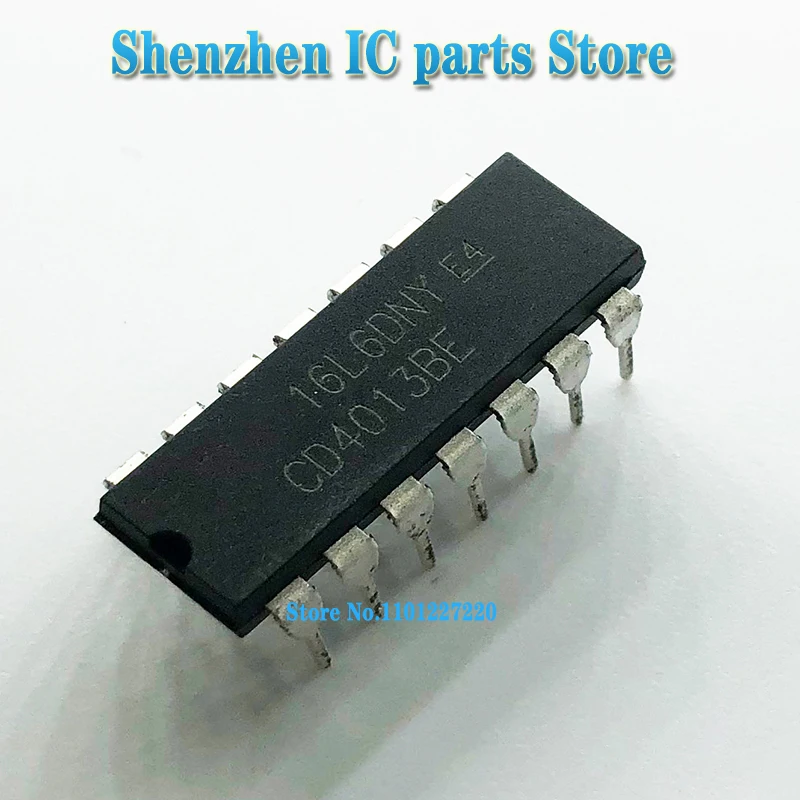 Cd4013be cd4013、dip14、5個入り