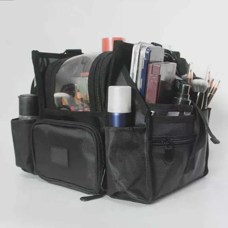 Expand cosmetic bag, follow-up bag, Oxford cloth, oblique span, portable and pull rod.