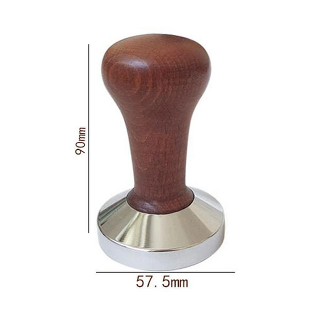 49/51/57.5/58mm Home Espresso Coffee Maker Coffee Bean Tamper Machined Coffee Tamper Base Barista Tool and Equipment Machine