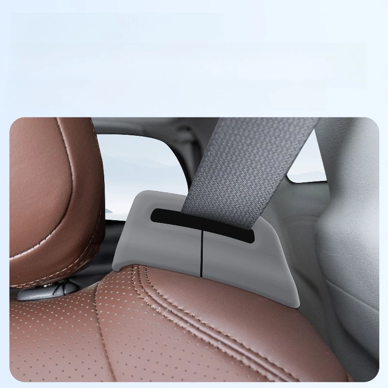 Second-Row Seat Belt Anti-Rattle Sleeve for Toyota Sienna - Granvia Silicone Protector Accessory