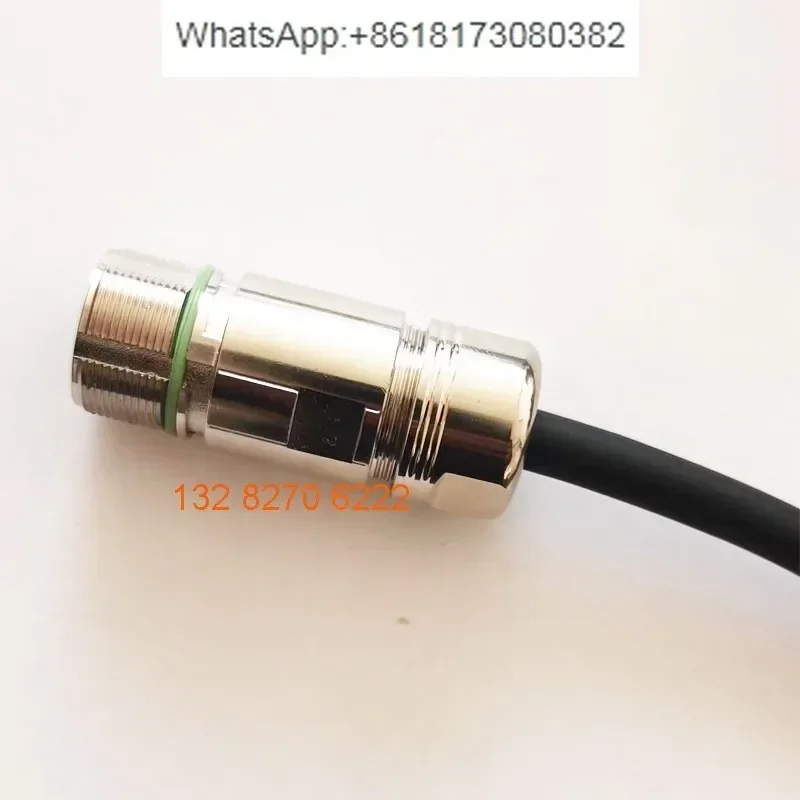 M23-12 core 2-meter bundle connector aviation plug PVC drag chain high flexible shielded wire