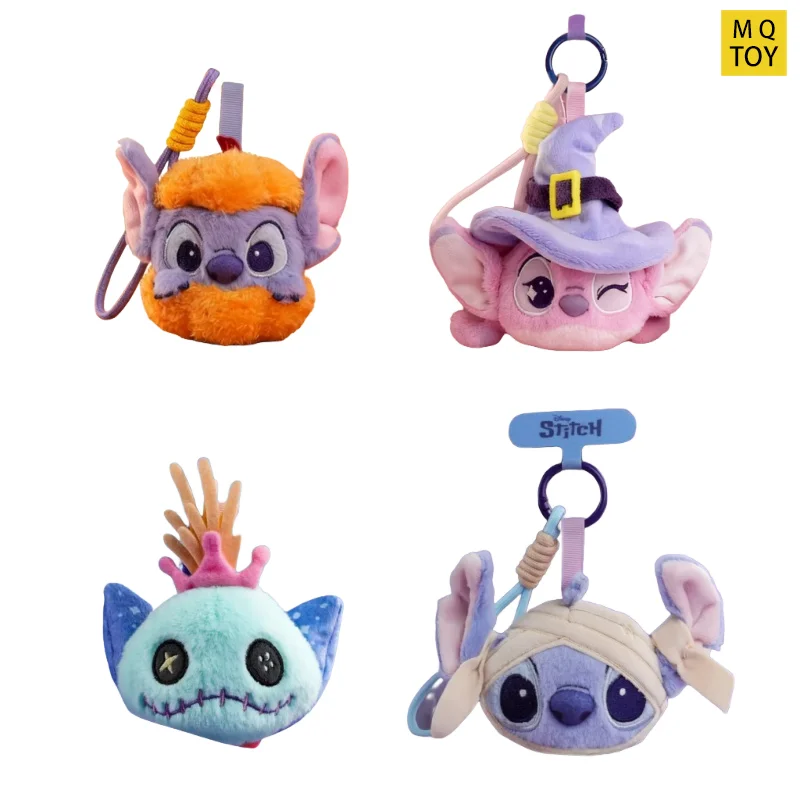 

52 игрушки Disney Stitch Хэллоуин слепая коробка стили ремешок для телефона рождественский подарок любители стежков кошелек или жизнь ваш телефон