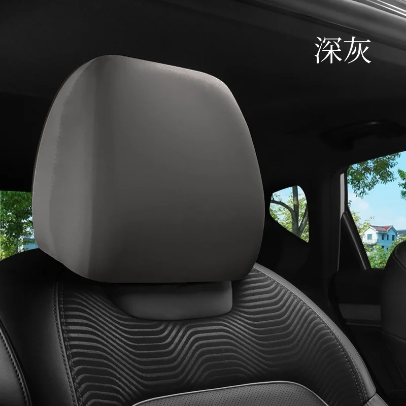 1PC Car Seat Headrest Cover Anti-Dirty Elastic Protective Cover Car Interior Products Modified Seat Cover Lorry Sedan Universal