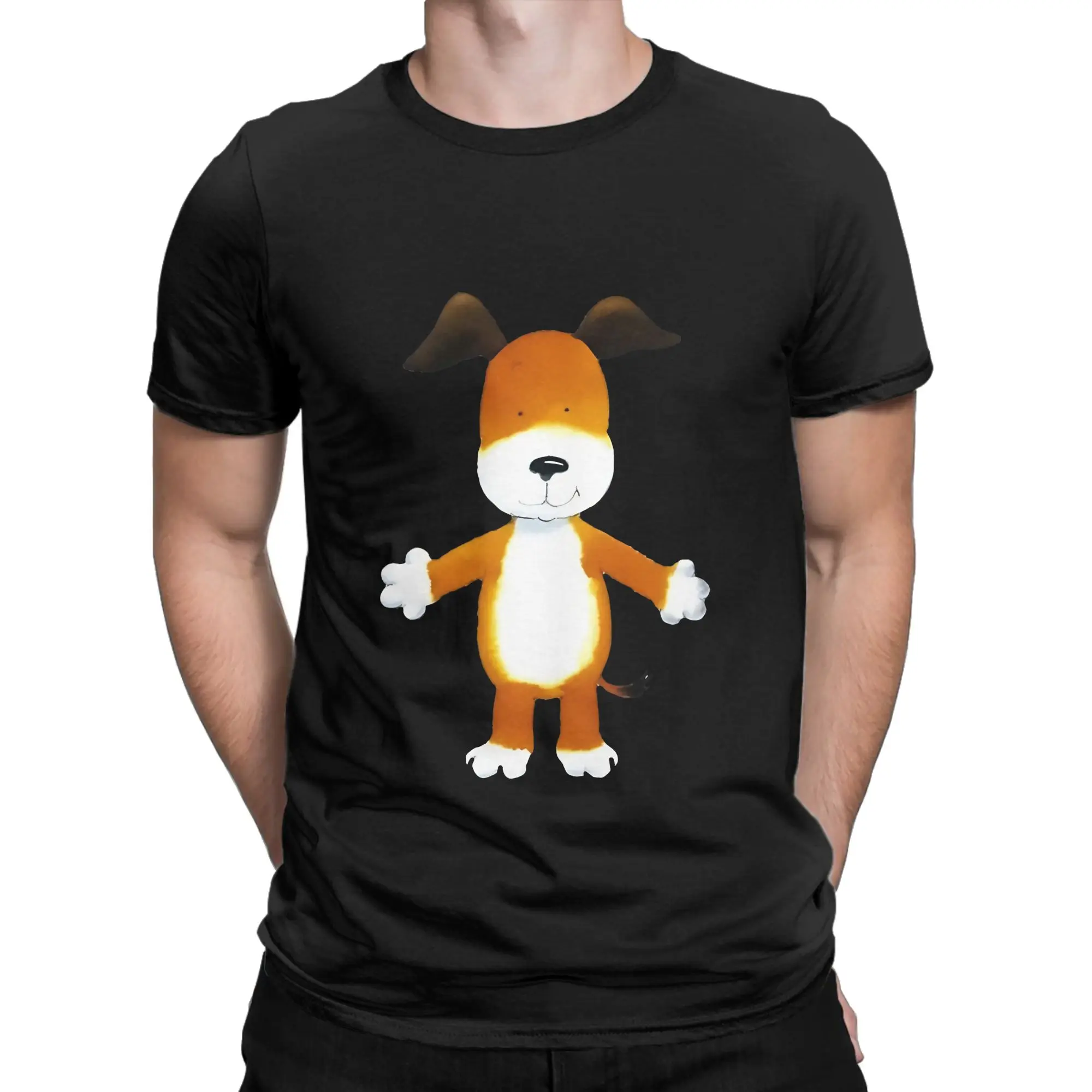 Hug Novelty Graphic 100% Cotton T-Shirt Kipper Tees Tops For Men
