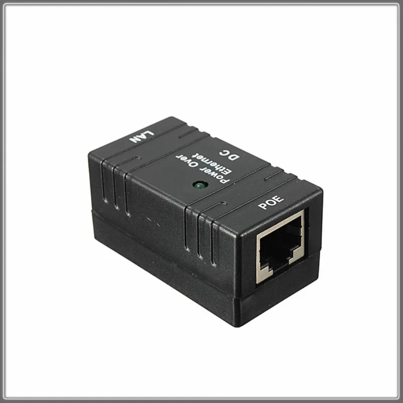 5 pz/lotto iniettore POE RJ45 Power Over Ethernet Switch adattatore di alimentazione POE001 per telecamera IP POE