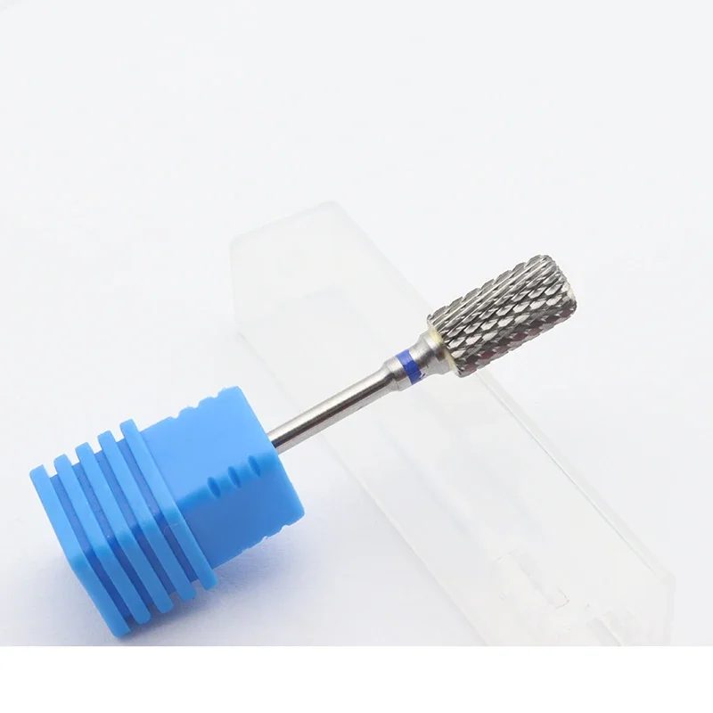Nieuwe gezond! Carbide Nail Boren 3/32 "Reverse Chip Anti-fly Stof Slijpkop Gebruik voor Gel Tandheelkundige Burs