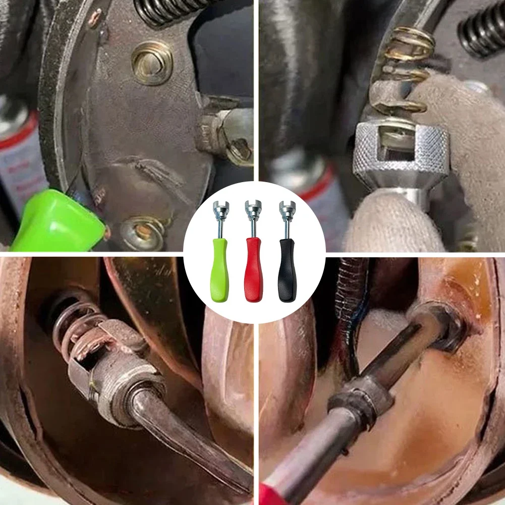 

Профессиональный инструмент для установки барабанных тормозов, автоматическое обслуживание, удобная ручка, улучшенная безопасность, функции автомобильных автомобилей