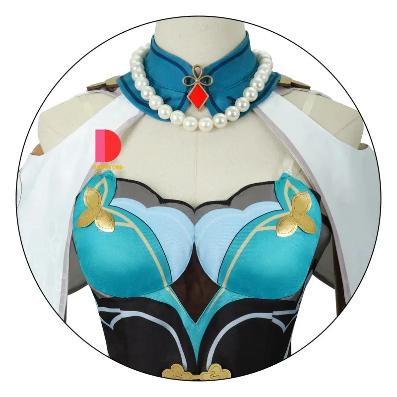 أزياء هونكاي ستار رايل روان مي التأثيرية أزياء كرنفال أنيمي الهالوين الزي الرسمي للنساء هدية الحدث التنكرية وصلت حديثًا #4