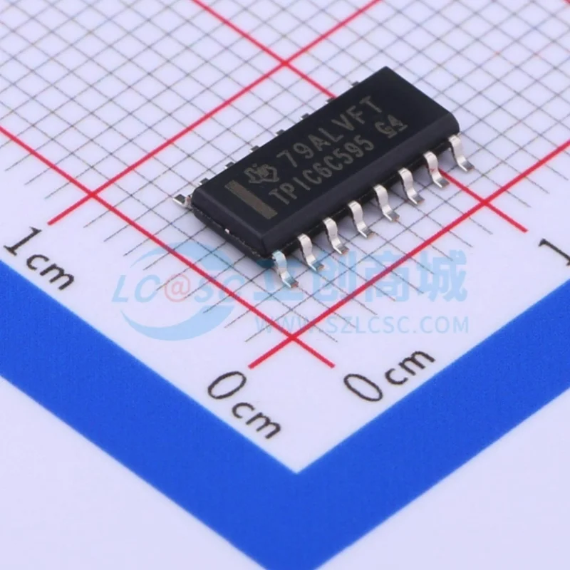 

1 PCS/LOTE TPIC6C595D TPIC6C595DR TPIC6C595 SOP-16 100% New and Original IC chip integrated circuit