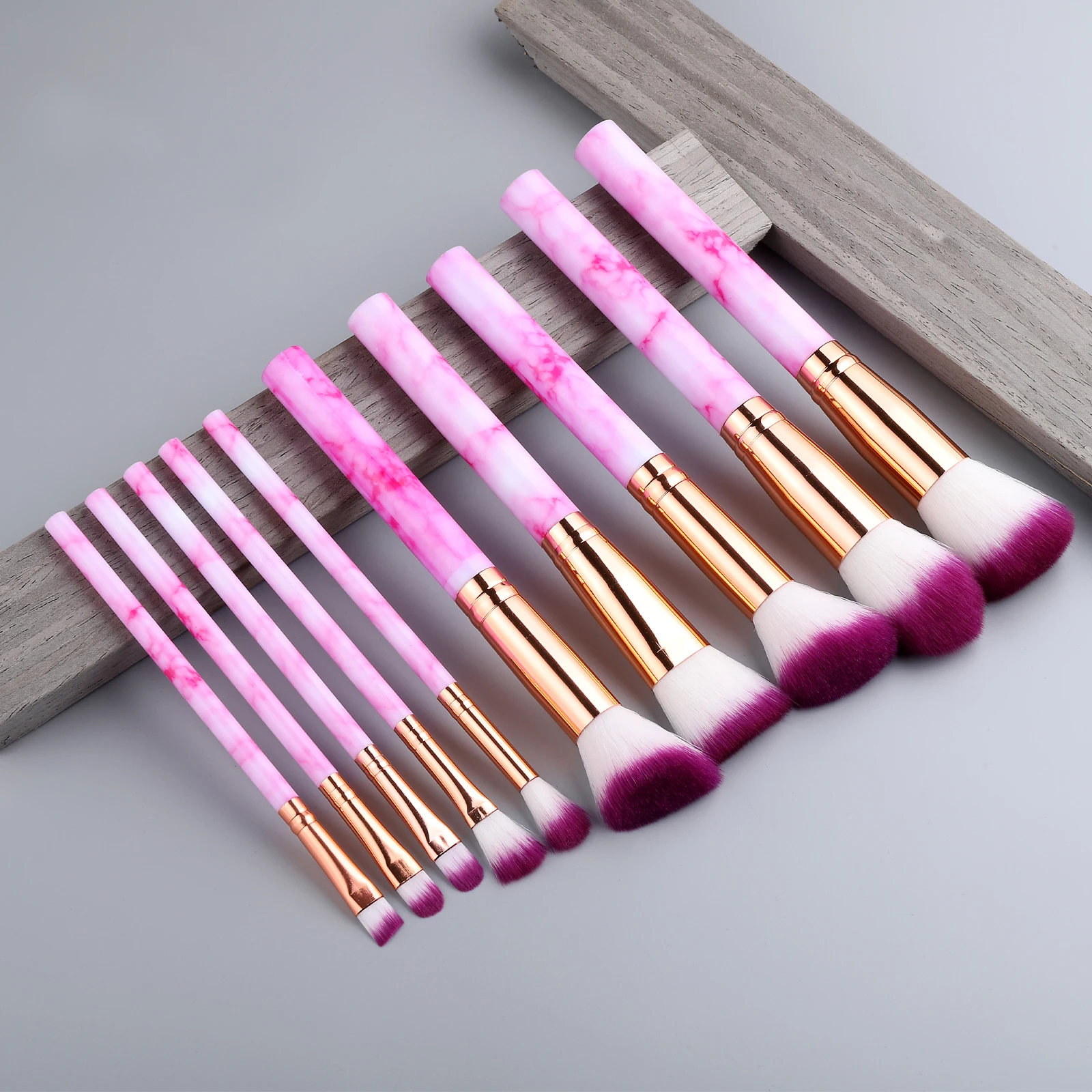 Makeup Brush Set, Premium Synthetic Brushes For Powder, Foundation, And Eyeshadow, Professional Cosmetic Tools