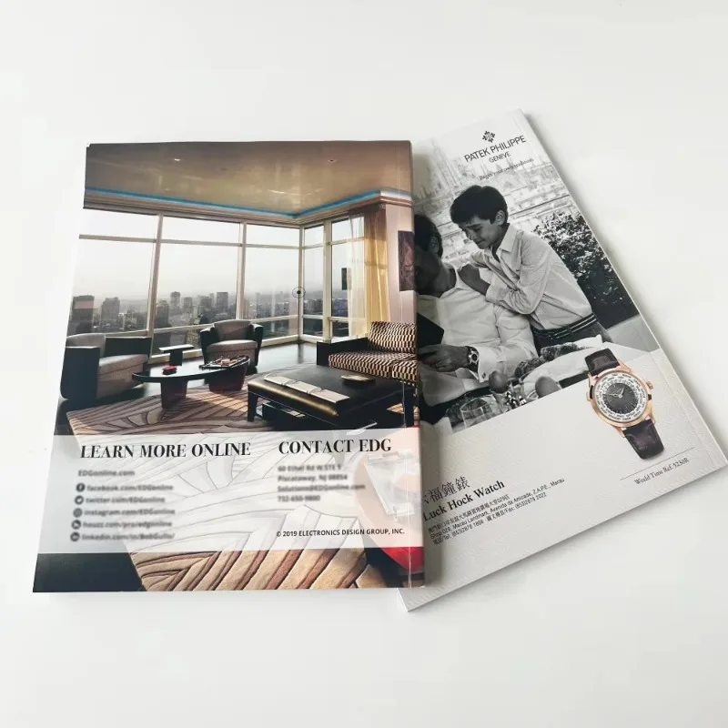 Professional Customization Print Graphic Design Printing Services Book Booklets Magazine Catalog Printing Personalise Catalogue