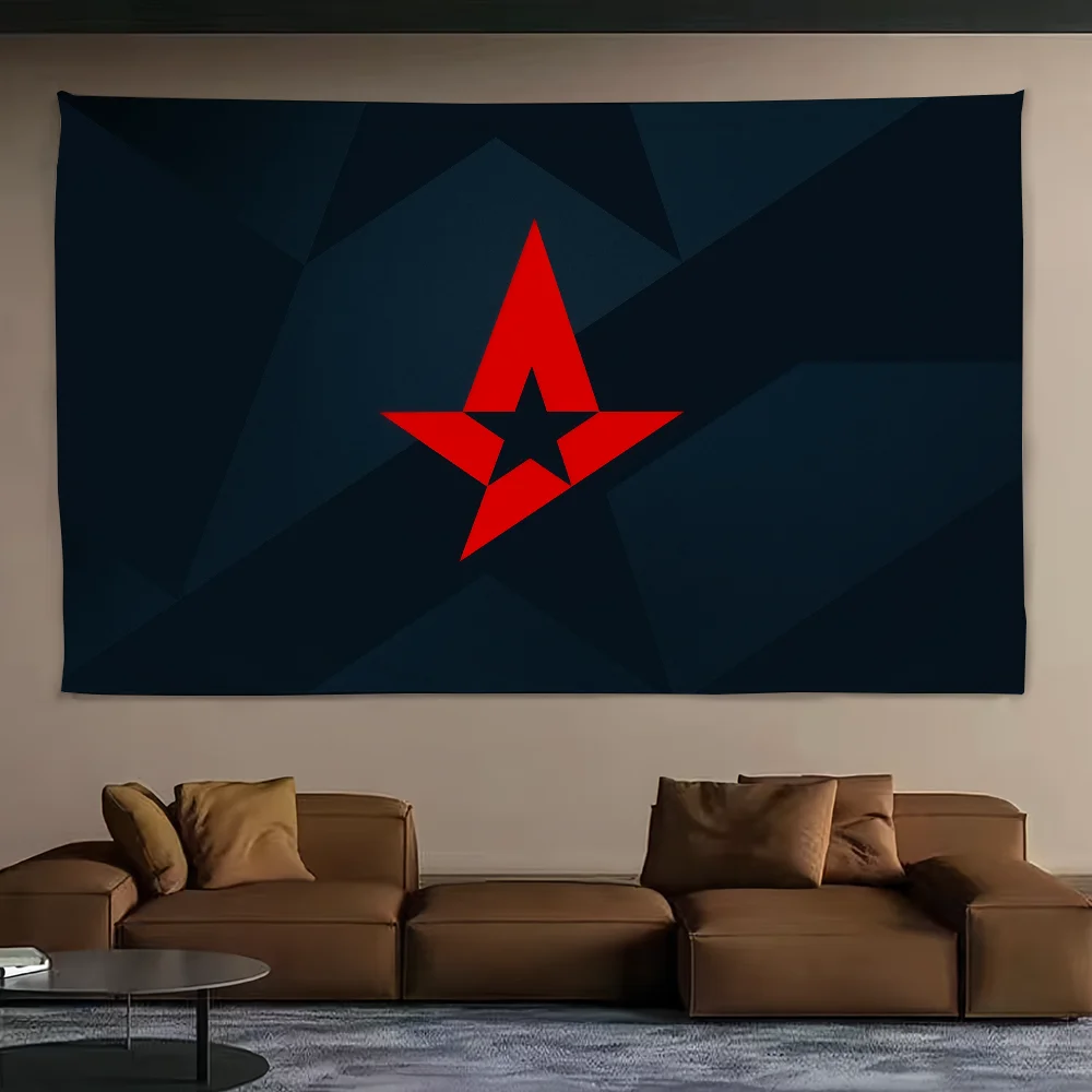 علم الفريق A-Astralis للتخييم في الهواء الطلق، نزهة، ديكور منزلي، لافتة زينة