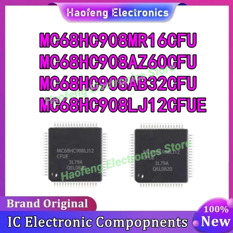 MC68HC908AB32CFU MC68HC908LJ12CFUE MC68HC908AZ60CFU MC68HC908MR16CFU MC68HC908 MC68HC90 MC68HC MC68H MC68 MC IC MCU Чип QFP-64
