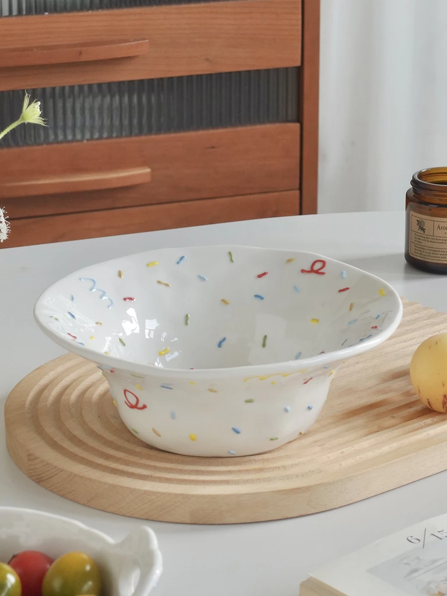 Ensaladera de frutas de abril Cerc uso doméstico 2025 nuevo cuenco de yogur de avena diseño sensación desayuno Dert Bowl