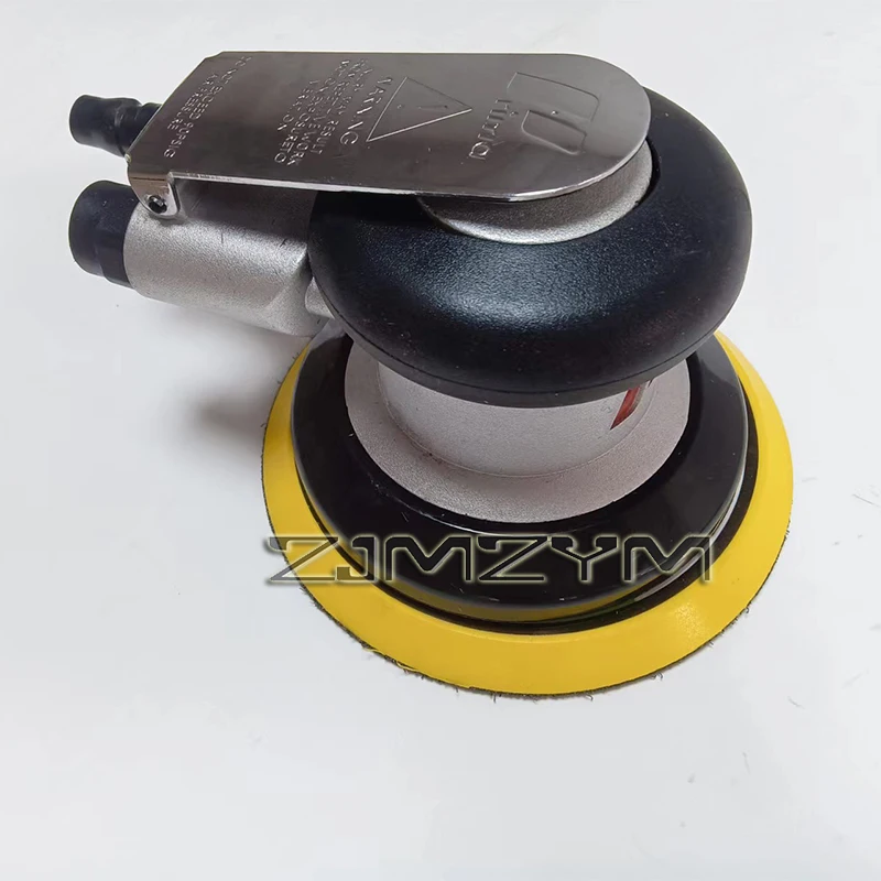 Random Orbital Sander Pneumatic Palm Sander with 5" Backing Plate, 12000RPM Power, for Wood, Composites, Metal, Car Body - view 6